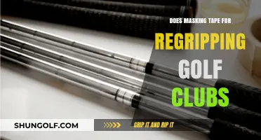 Masking Tape for Regripping Golf Clubs: Effective Solution or Temporary Fix?