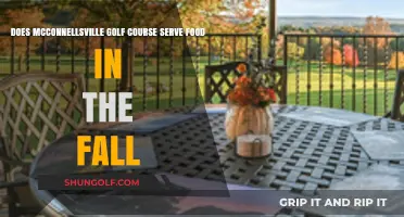 McConnellsville Golf Course Fall Dining: Food Options Available?