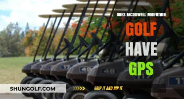 McDowell Mountain Golf Course: GPS Available?