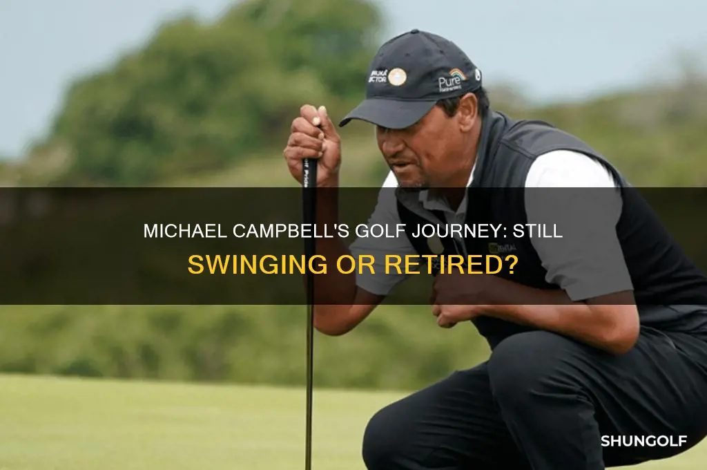 does michael campbell still play golf