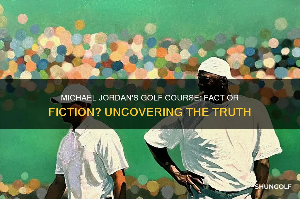 does michael jordan have a golf course