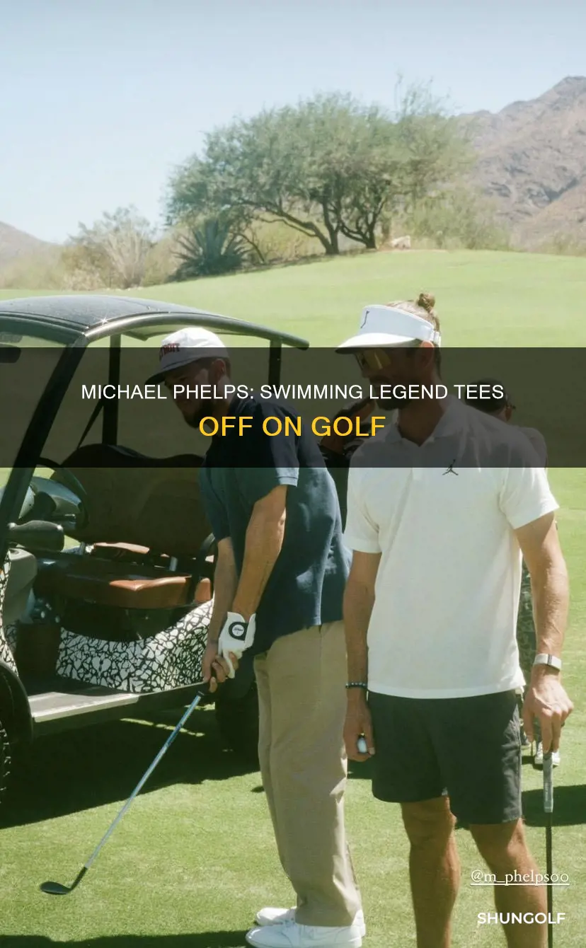 does michael phelps golf