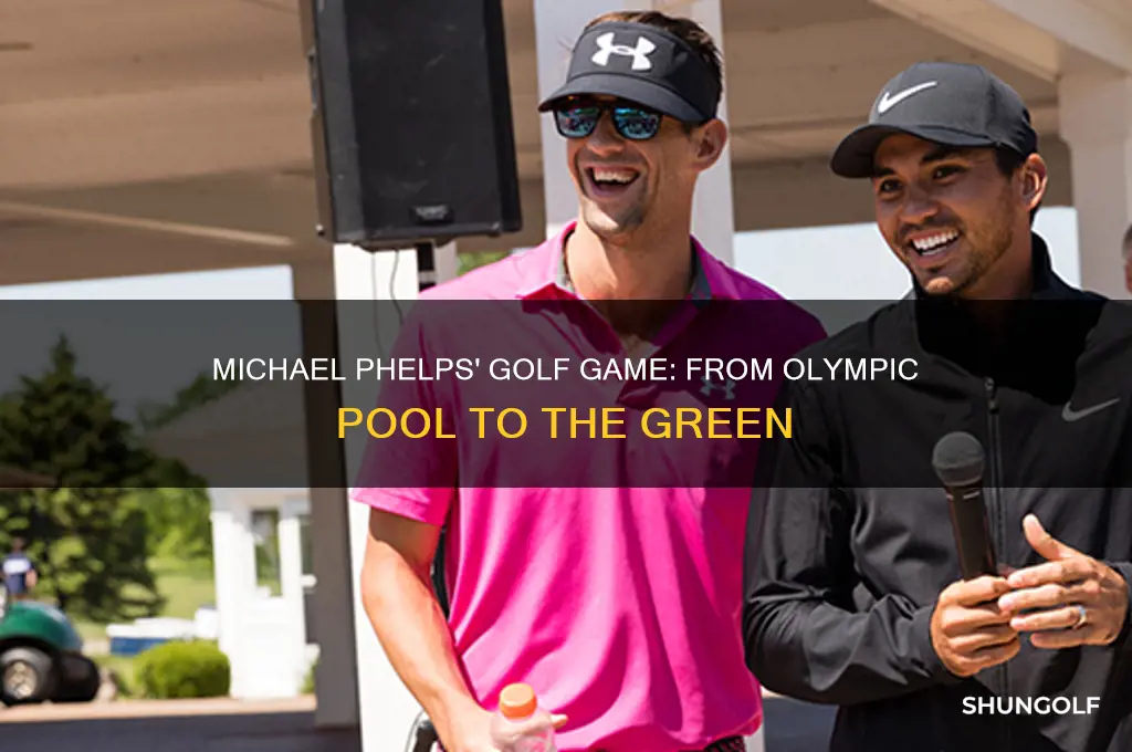 does michael phelps play golf
