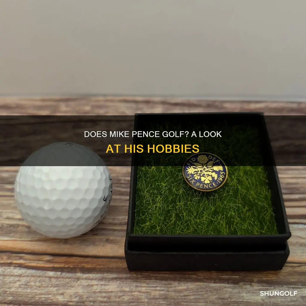 does mike pence golf
