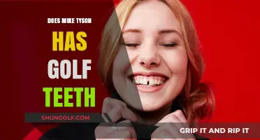 Golf Teeth: Mike Tyson's Unique Dental Transformation