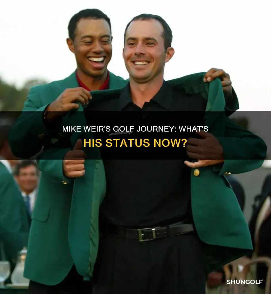does mike weir still golf