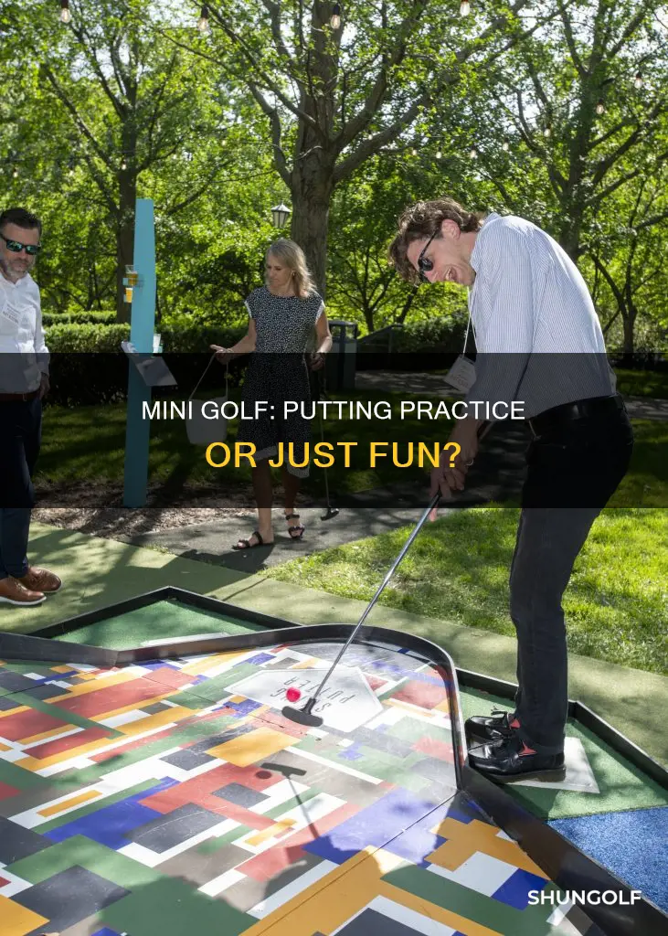 does mini golf help putting