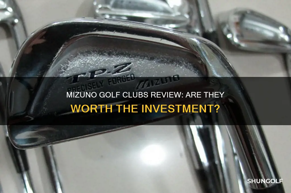 does mizuno make good golf clubs
