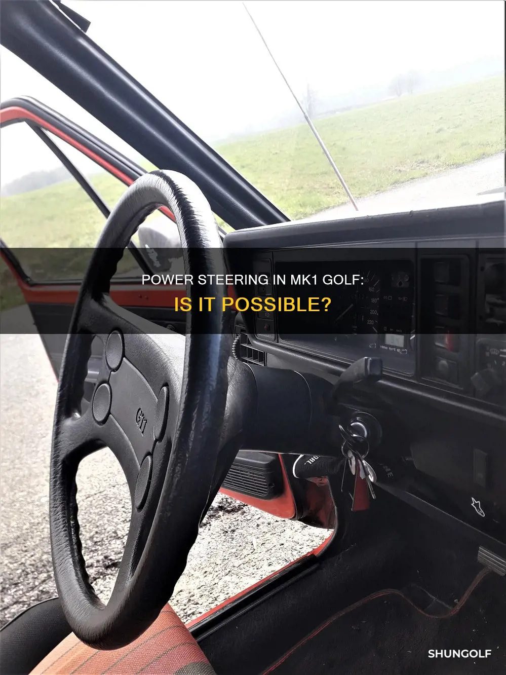 does mk1 golf have power steering