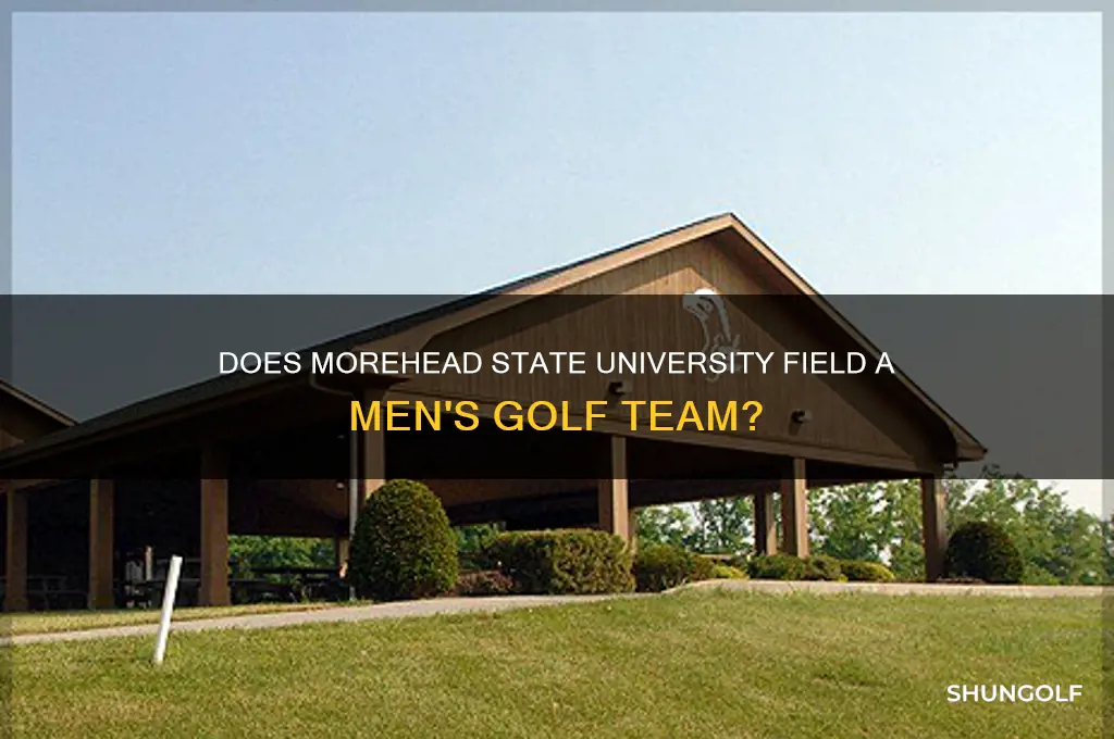 does moreheasd state have a mens golf team