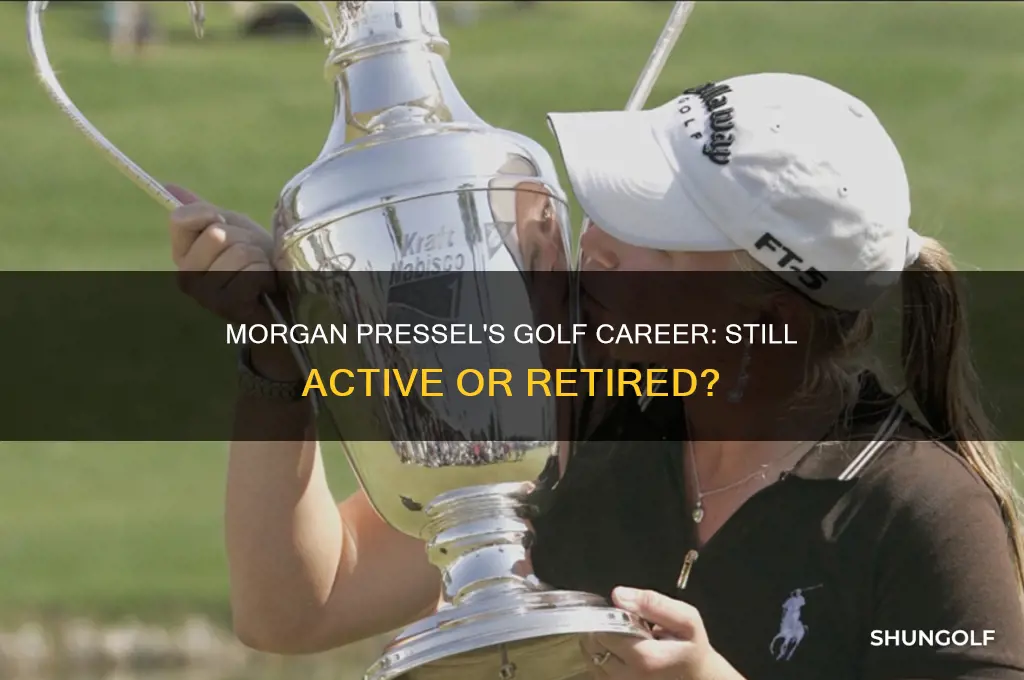 does morgan pressel still play golf