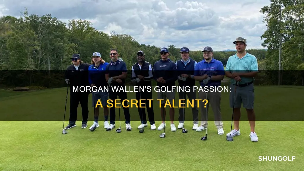 does morgan wallen golf