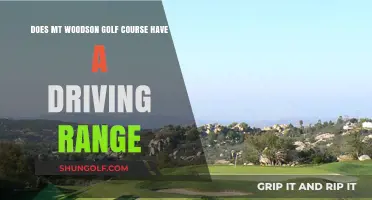 Does Mt. Woodson Golf Course Offer a Driving Range?