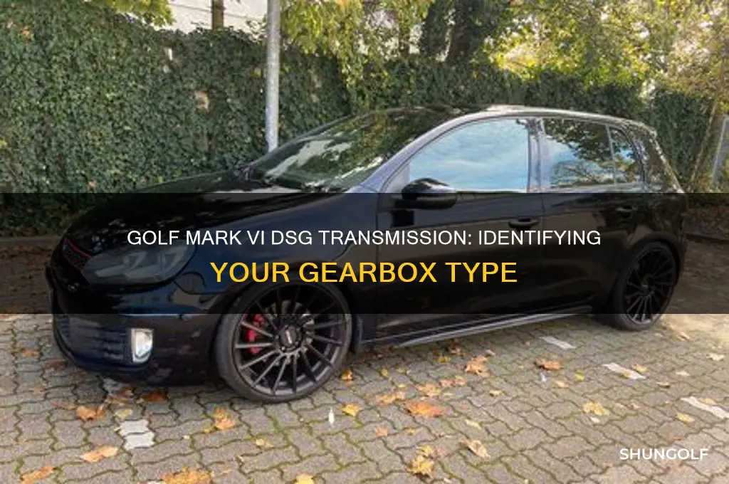 does my golf mark vi have dsg transmission