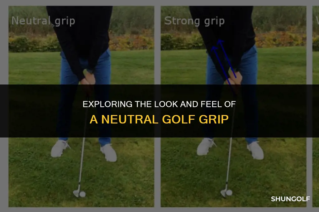 does neutral golf grip look like