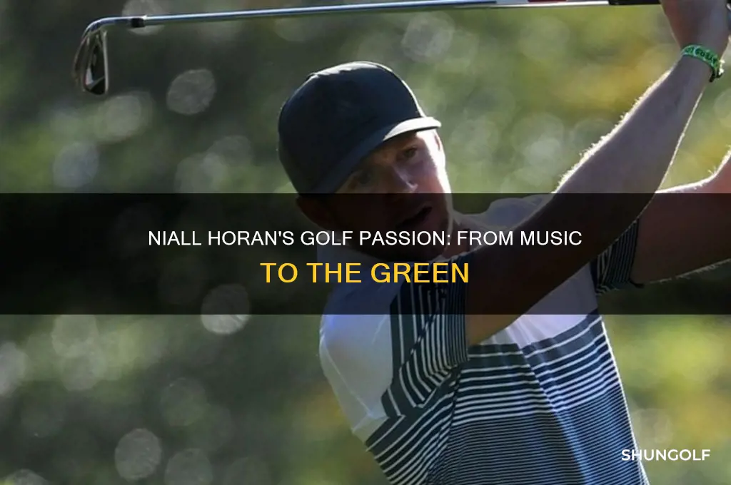 does niall horan play golf