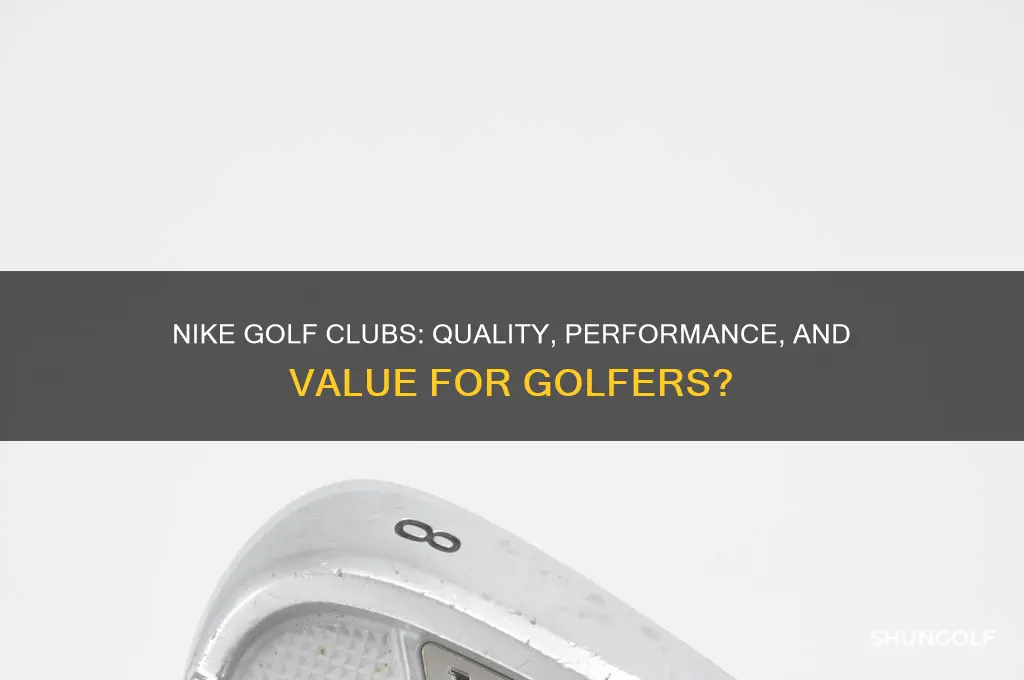 does nike make good golf clubs