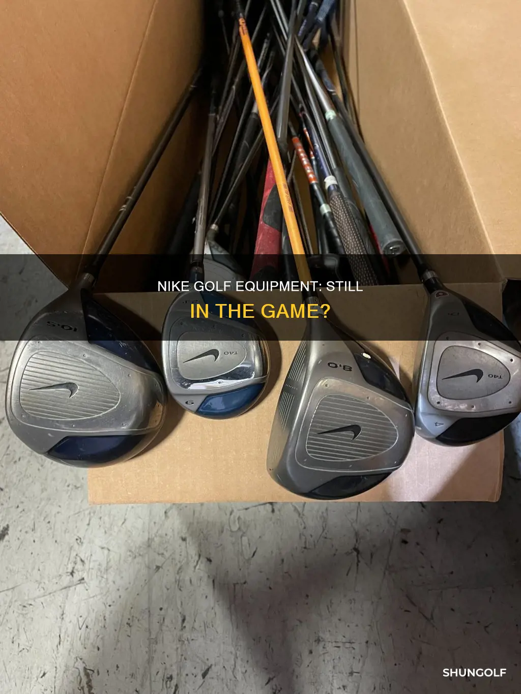does nike still sell golf equipment