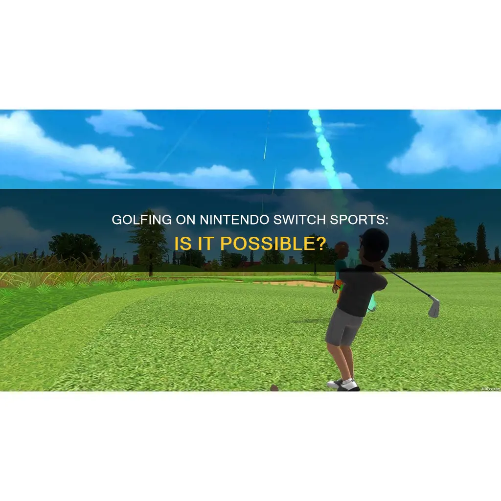 does nintendo switch sports have golf