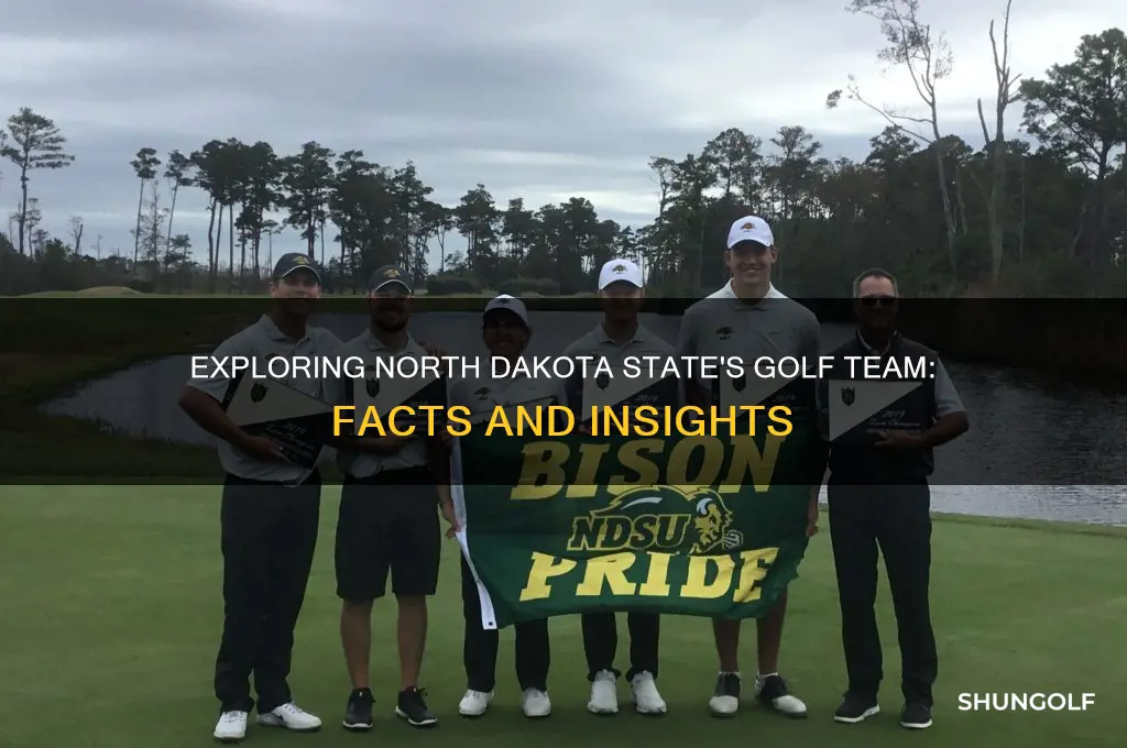 does north dakota state have a golf team