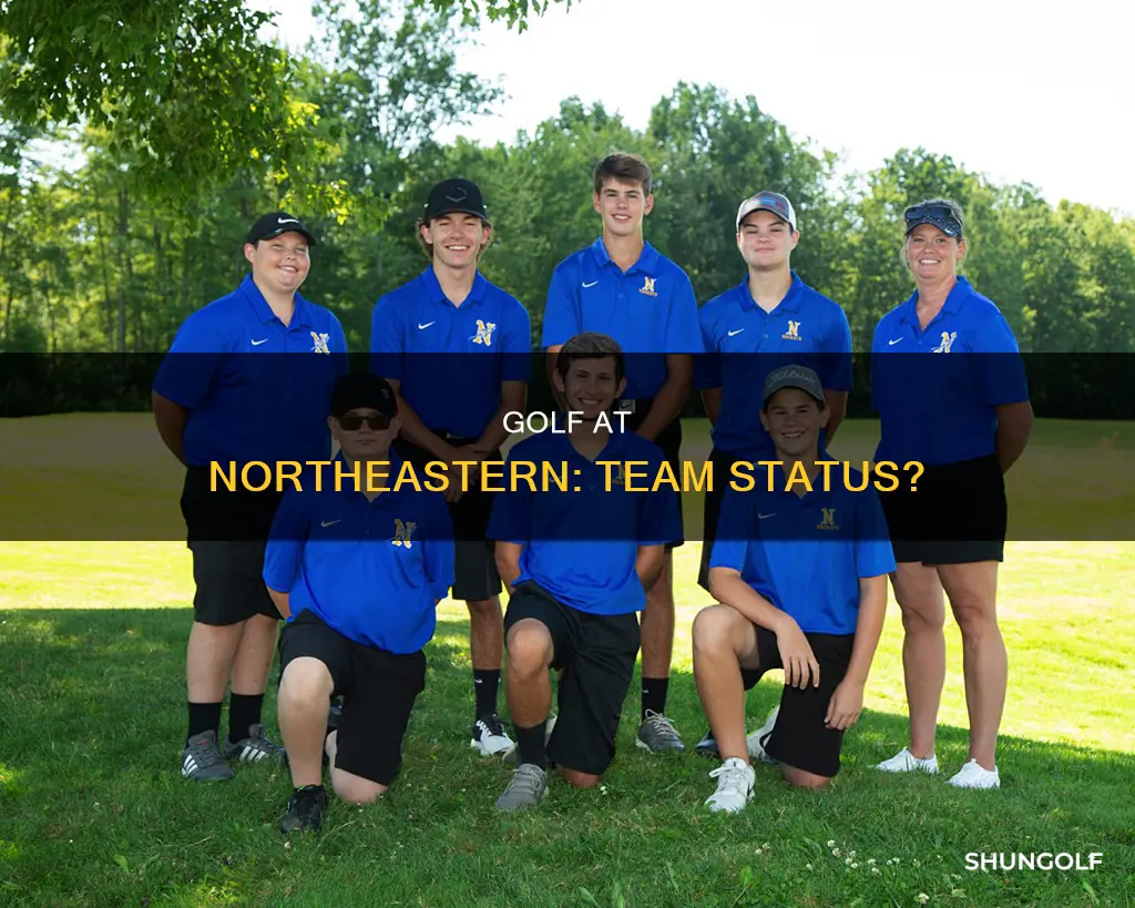does northeastern have a golf team