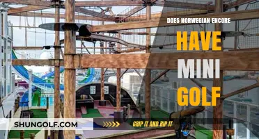 Norwegian Encore: Mini Golf Fun for All!