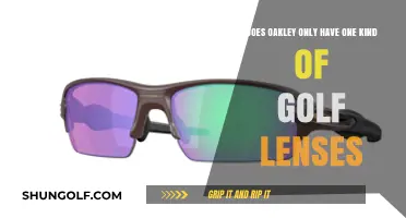 Oakley Golf Lenses: One Type or Multiple Options Available?