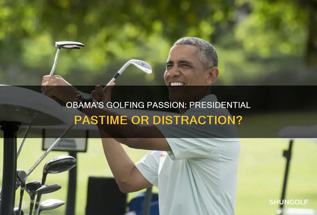 does obama golf