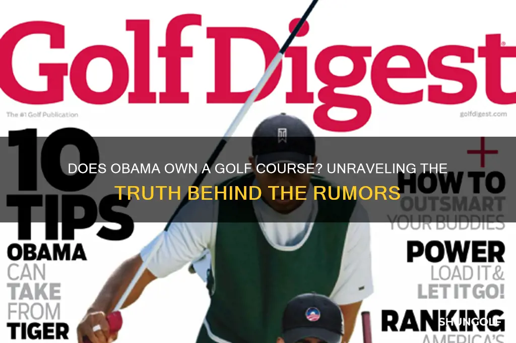 does obama own a golf course