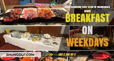 Olamana Golf Club Waimanalo: Weekday Breakfast Availability Explored