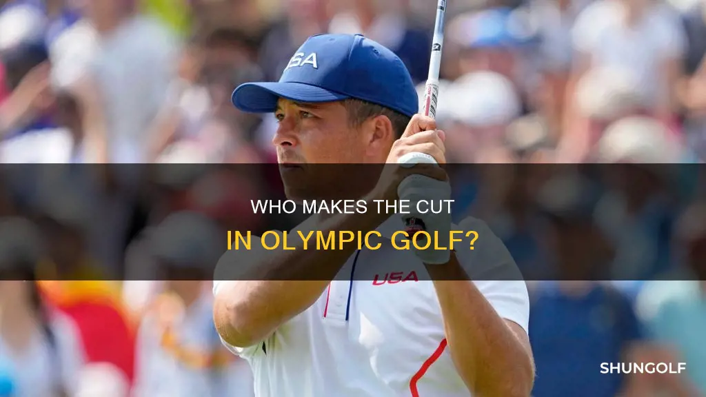 does olympic golf have a cut
