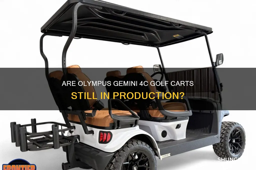 does olympus still make gemini 4c golf carts
