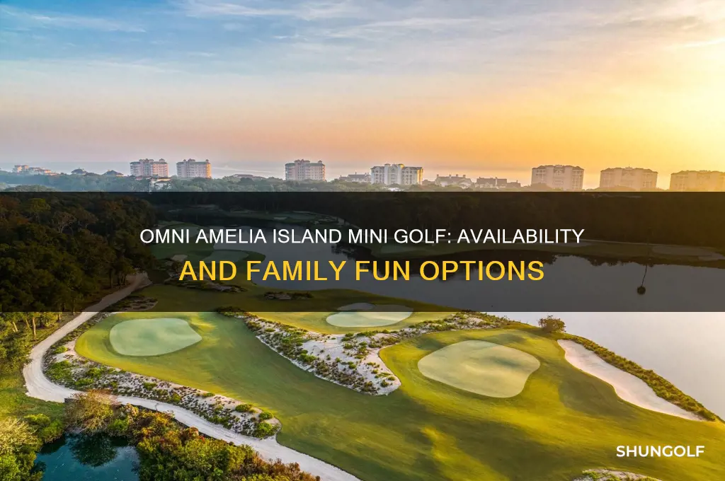 does omni amelia island have mini golf