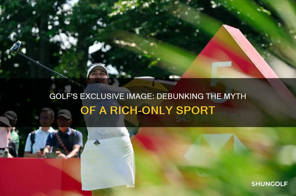 does only rich people play golf