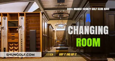 Does Orange County Golf Club Offer Changing Room Facilities?