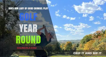 Our Lady of Good Counsel's Golf: A Year-Round Sport?