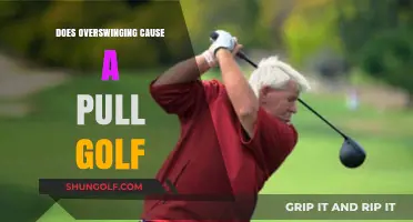 How Overswinging Causes a Pulled Golf Shot
