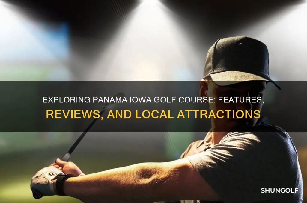 does panama iowa golf course