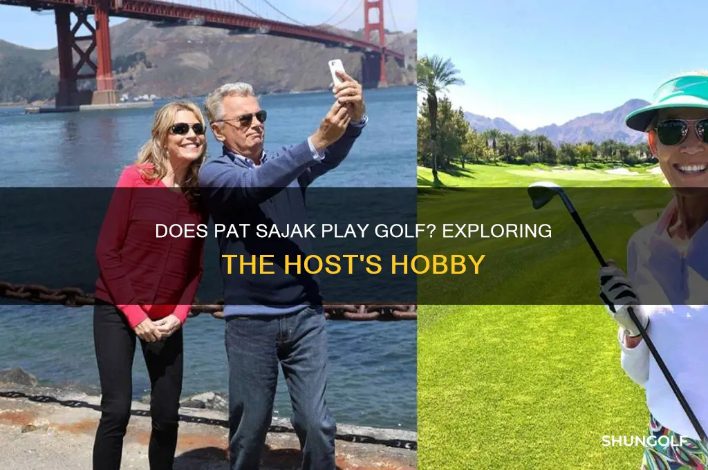 does pat sajak play golf