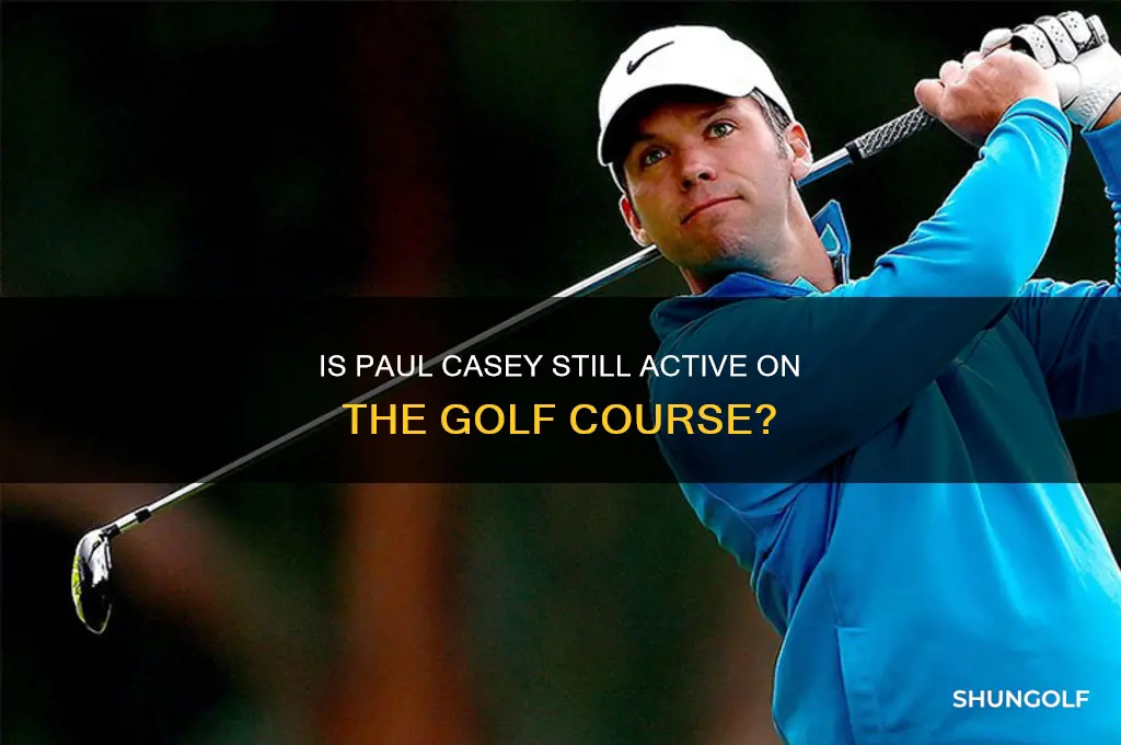 does paul casey still play golf
