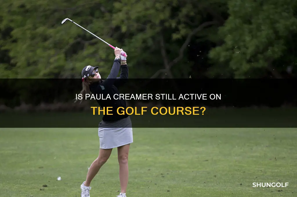 does paula creamer still play golf