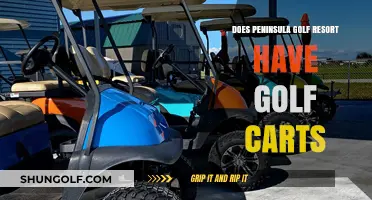 Exploring Peninsula Golf Resort: Golf Cart Availability and Convenience