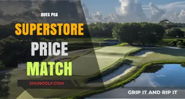 PGA Superstore: Price Matching Promise?