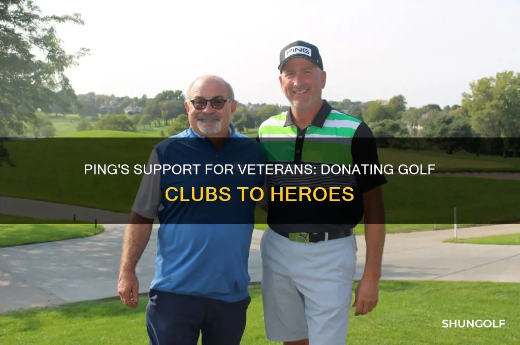 does ping donate golf clubs to veterans