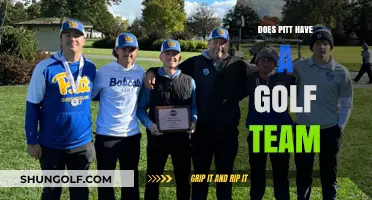 Pitt's Golf Team: Does It Exist?