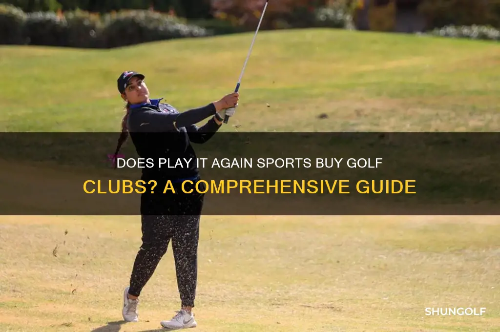 does play it again buy golf clubs