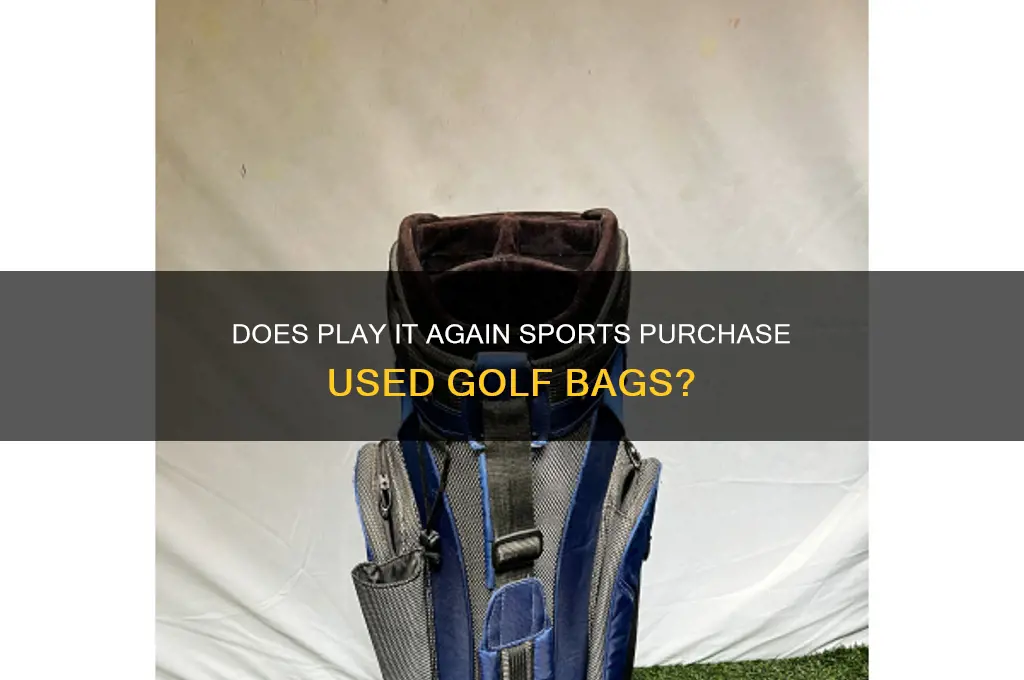 does play it again sports buy golf bags