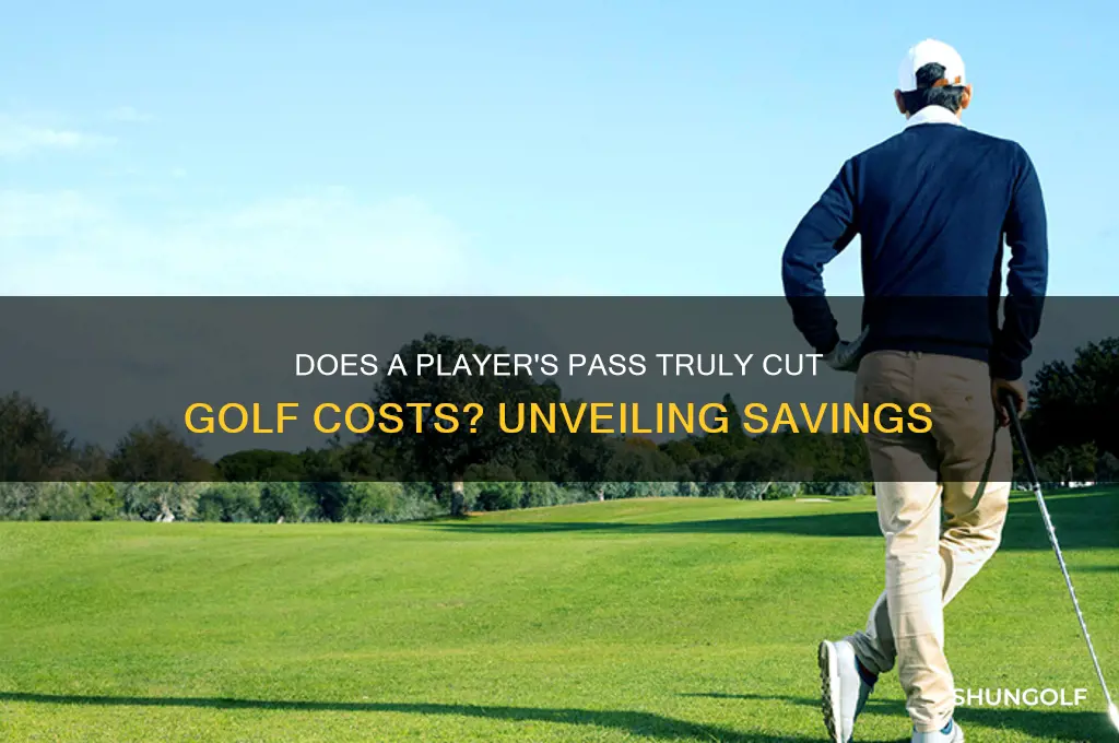 does players pass really save you money on golf rates