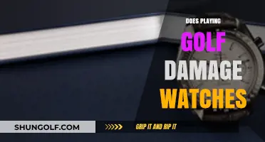 Golf and Timepieces: Can Playing Golf Damage Your Watch?