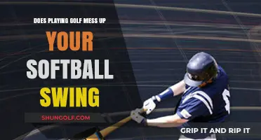 Golf vs. Softball: How Golf Affects Your Softball Swing Performance